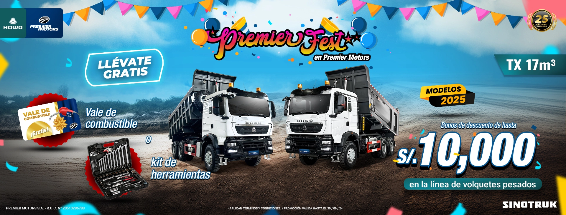 Landing Premier Motors SA