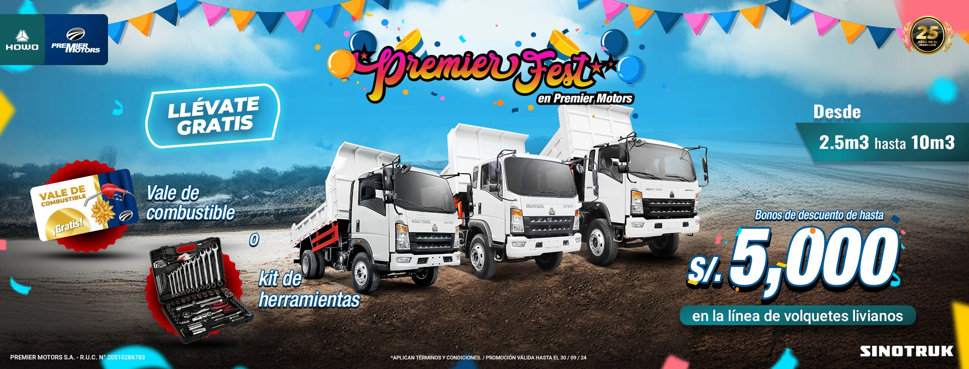 Landing Premier Motors SA